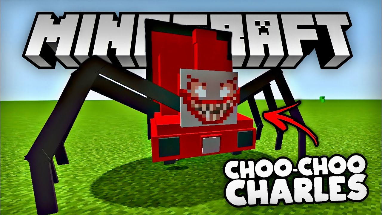 Choo-Choo Craft Mod (1.19.3, 1.18.2) - Let's Beating Choo-Choo Charles 